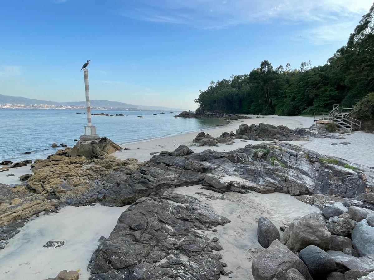 Atico Playa A Xunqueira - Moana, A 15 Min De Vigo Daire Dış mekan fotoğraf
