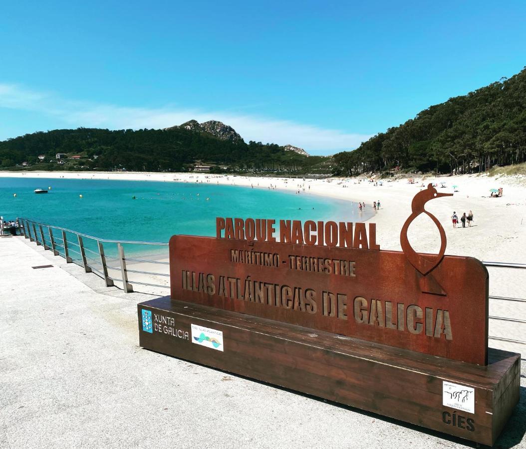 Atico Playa A Xunqueira - Moana, A 15 Min De Vigo Daire Dış mekan fotoğraf