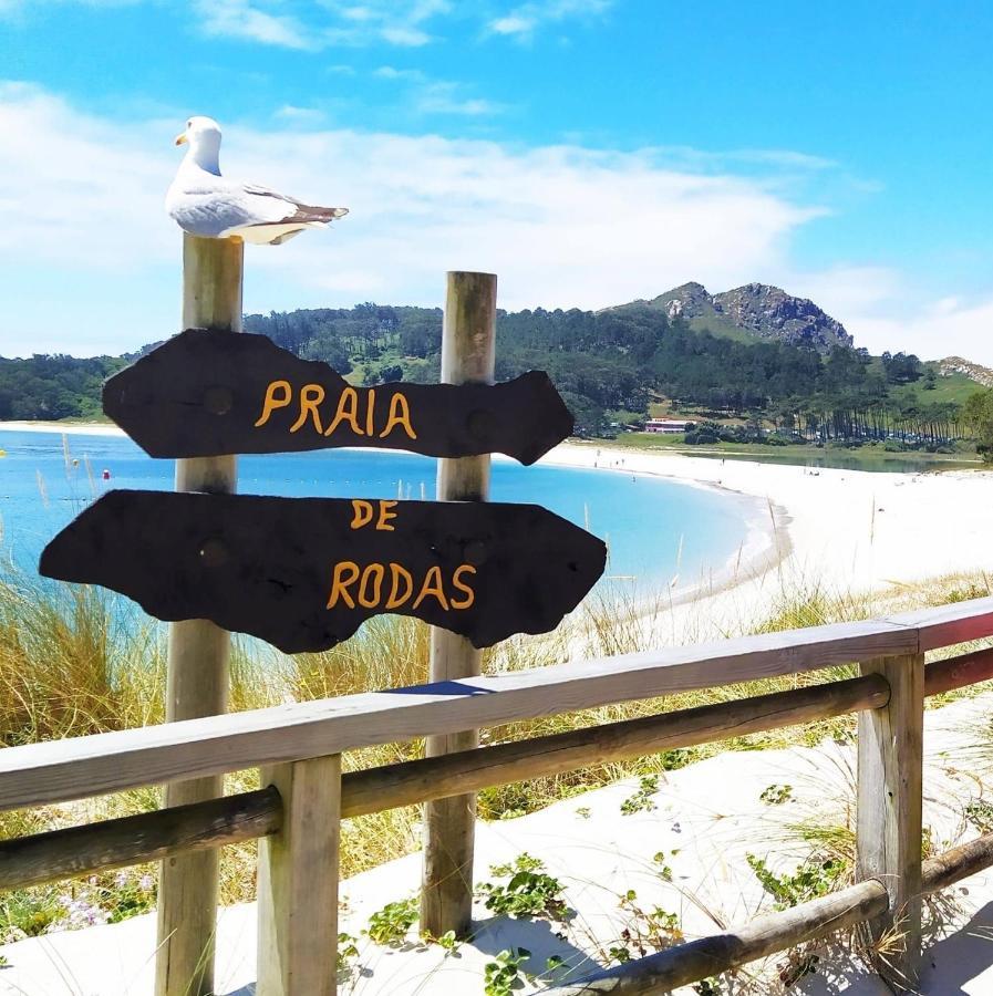 Atico Playa A Xunqueira - Moana, A 15 Min De Vigo Daire Dış mekan fotoğraf